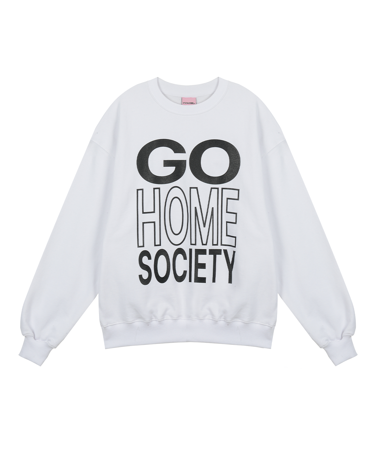 [IBA23USS08WH] GO HOME SOCIETY MTM - WHITE